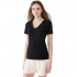 Dámske Slim fit tričko 4FWSS25TTSHF1990 20S Čierna - 4F