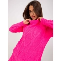 Dámsky sveter 8012.88P fluo ružový - FPrice