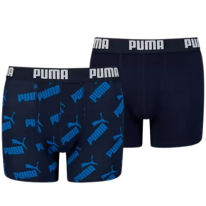 Chlapčenské boxerky Basic Boxer 2Pack Jr 935526 02 tm. modré - Puma