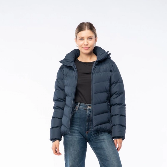 Dámska prešívaná zimná bunda LADY VARMI Tmavomodrá - Hi-Tec