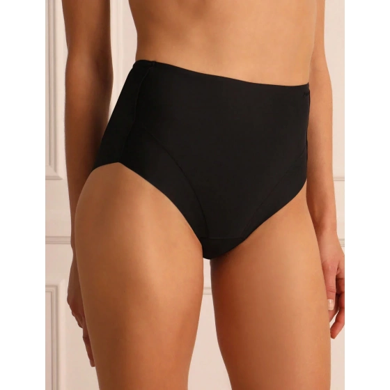 Nohavičky Slip From Perfect Curves 1032067 čierna - Janira