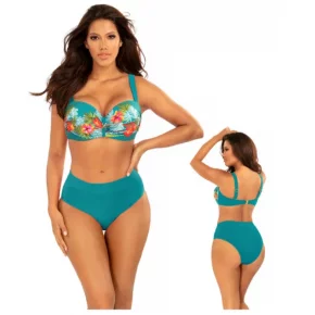 Dámske dvojdielne plavky Bali 3 S780BL3-2 tyrkysové - Self