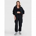 Dámske nohavice cargo 4FRSS25TTROF1452-20S čierne - 4F