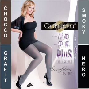 Dámske pančuchy Microfibre 60 deň Plus Size code 162 - Gabriella