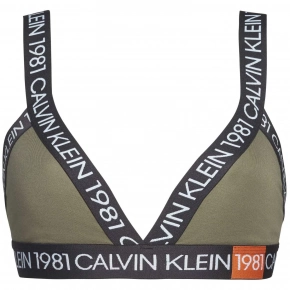 Podprsenka bez kostice QF5447E-7GV khaki - Calvin Klein