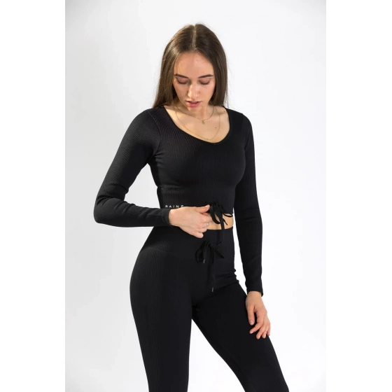 CropTop s dlhým rukávom 5.0. - Naine