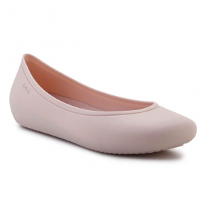 Dámske balerínky Brooklyn Flat W 209384-6UR Svetlo ružová - Crocs