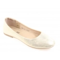 Dámske balerínky 9BL02-1029 Zlatá - eVento