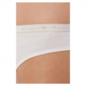 Dámske brazílske nohavičky 2 pack 163337 1A223 - 06110 - Biela - Emporio Armani