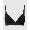 Dámsky vrchný diel plaviek KW02029 BEH čierna - Calvin Klein