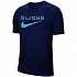 Pánske tričko Ent Swsh Fed WC22 M DH7625 492 tm. modré - Nike