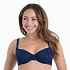 Dámská plavková podprsenka Rubina Top Bikini - horní díl 8802-1 navy blue - RosaFaia