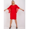 Dámske šaty NU SK 1335.40P červená - FPrice