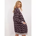 Dámsky kardigan AT SW 2340 A.00 tmavo fialový - WoolFashion