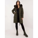 Dámska bunda SK KR HH 2408.55P khaki - FPrice