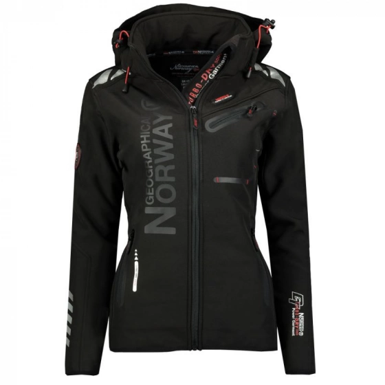 Dámska softshellová bunda (WW7043F/GN čierna wu8088 - Geonorway