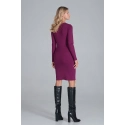Dámske šaty M839 Fuchsia - Figl
