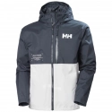 Pánska bunda Active Pace M 53085 598 Tmavo šedá s bielou - Helly Hansen