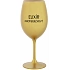 ELIXÍR PROTIBLBEČKOVÝ - zlatá sklenice na víno 350 ml