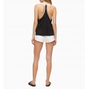 Plážový top KW0KW01002-BEH čierna - Calvin Klein