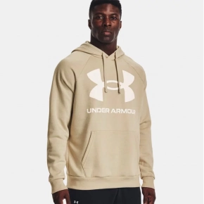 Pánska mikina Rival Fleece Big Logo HD M 1357093-290 béžová - Under Armour