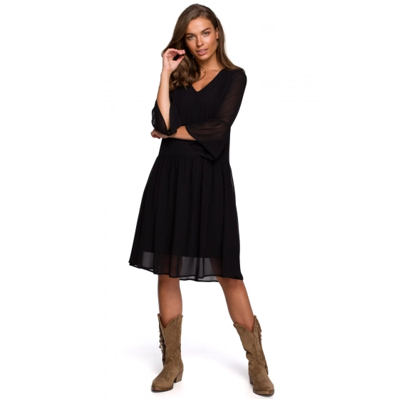 Dámske šaty S236 Čierna - Stylove