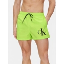 Pánske plavky KM0KM00967 LKQ neónovo zelené - Calvin Klein