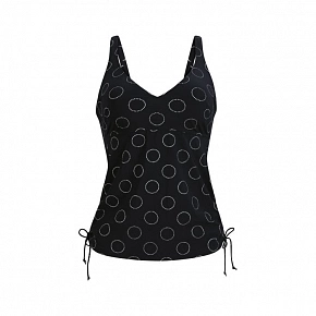 Horní díl tankin Malaika Top tankini 8889-1 black - RosaFaia Horní díl tankin Malaika Top tankini 8889-1 black - RosaFaia