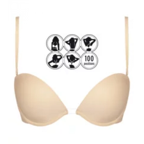 Dámska podprsenka s mnohými možnosťami riešenia ramienok MULTIWAY BRA W9243 - WONDERBRA
