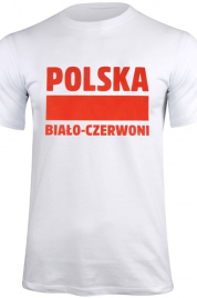 Koszulka Polska Biało-Czerwoni biały S337909