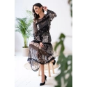 Dámske šaty 9263 Black - Mefese