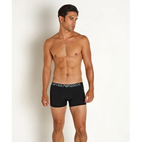 Pánske boxerky 111290 3F535 00020 čierne - Emporio Armani