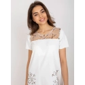 Dámske šaty LK SK 506790 šaty.45 ecru - Lakerta