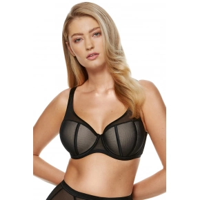 Dámska podprsenka Lara-B4 Čierna - Gorteks