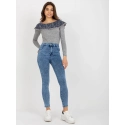 Dámske džínsové nohavice NM SP L12.14X Svetlo jeans modrá - FPrice