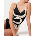 Dámske jednodielne plavky Summer Allure OP 01 čierne - Triumph
