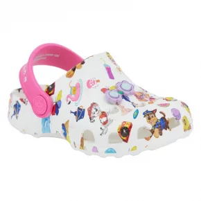 Detské žabky Little Frog Jr 8701-691-3236 Biela mix - Coqui