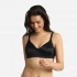 Dámska podprsenka bez kostíc ESSENTIAL SUPPORT P0AU9 čierna - PLAYTEX