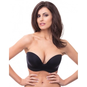 Dámska podprsenka bez ramienok ULTIMATE STRAPLESS BRA W032D Čierna - WONDERBRA