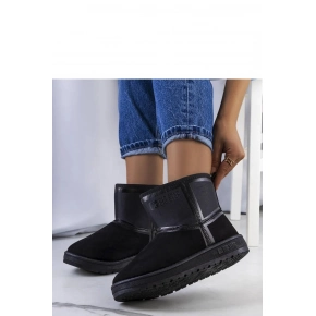 Dámské sněhové boty KK274614 906 Černá - Big Star