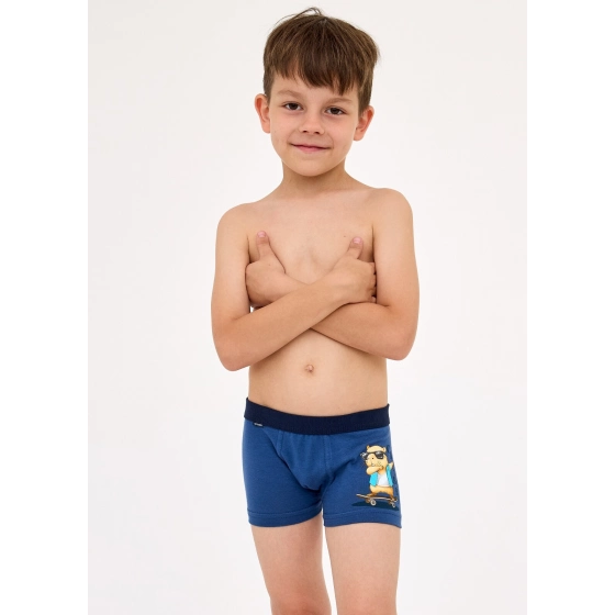 Detské boxerky Capybara 2 Boy 701/150 Tmavomodrá s potlačou - Cornette