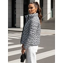 Kurtka przejściowa damska krótka pikowana MY DEAR czarna FashionStreet TY4505