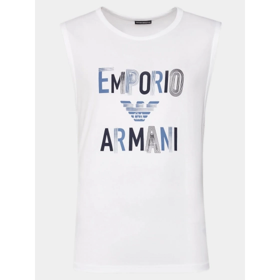Pánske tielko 211800 4R468 18411 biele - Emporio Armani