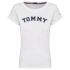 Dámské Tričko s krátkým rukávem UW0UW01315 - Tommy Hilfiger