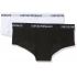 Nohavičky 2pcs 163263 CC317 00911 čiernobiela - Emporio Armani