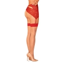 Elegantné pančuchy S814 stockings červené - Obsessive