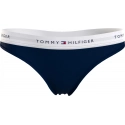 Dámske tangá THONG UW0UW03835 DW5 tm. modré - Tommy Hilfiger