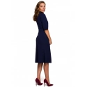 Dámske šaty S231 tmavo modré - Stylove