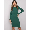 Dámske šaty RV SK 5131.18P tmavo zelené - FPrice