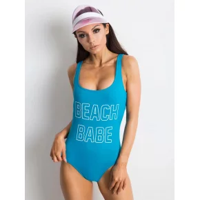 Dámske jednodielne plavky s nápisom 32107 - FPrice